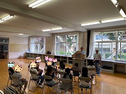 たくさんの子供達が見に来てくれました✨