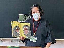 ボンバルボンに負けない目力✨ひろきさん