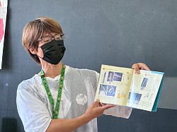 なかよしクラスで好評‼︎「ちんあなご」を読む✨向井さん