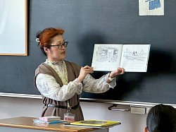 そしてキリッと読み聞かせモードな✨山田さん