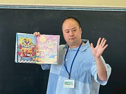 『Hola!!』と今にも声が聞こえてきそうな場面に遭遇🌟いんちょさん