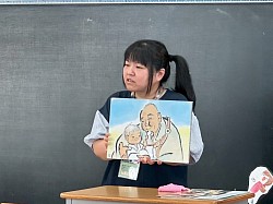 和尚さんの役に入ってなぜか顔がしかめっ面になってしまった…✨Mさん
