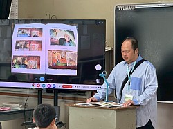 画面が反転してしまい読み辛いまま続くも無事任務完了✨いんちょさん